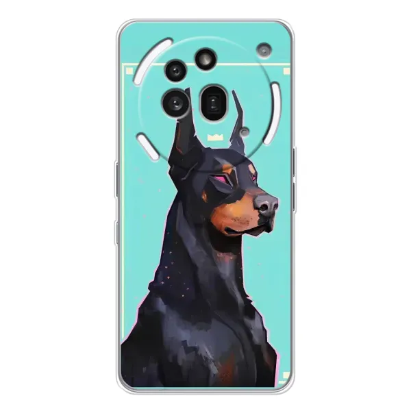 Чехол с рисунком «Король доберман» для Nothing Phone (3a) Pro Чехол с рисунком «Король доберман» для Nothing Phone (3a) Pro