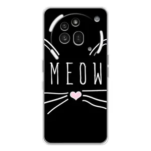 Бампер з зображенням Котиків для Натинг Фон (3а) Про (КОТИК MEOW)