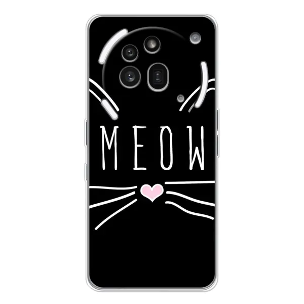 Чехол с рисунком «КОТИК MEOW» для Nothing Phone (3a) Pro Чехол с рисунком «КОТИК MEOW» для Nothing Phone (3a) Pro