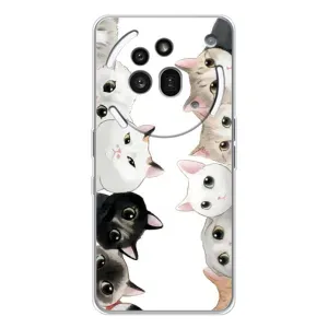 Силіконовий чохол з котиком для Nothing Phone (3a) Pro (Коти)