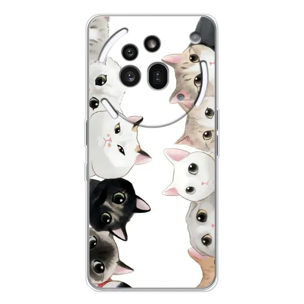 Чохол з малюнком «Коти» для Nothing Phone (3a) Pro