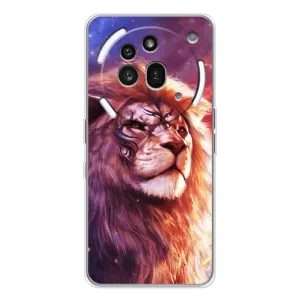 Чехол с картинкой на Nothing Phone (3a) Pro (Красочный ЛЕВ)