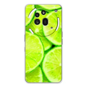 Чехол с изображением вкусной еды для Nothing Phone (3a) Pro (Лайм)