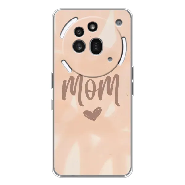 Чехол с рисунком «Love mom» для Nothing Phone (3a) Pro Чехол с рисунком «Love mom» для Nothing Phone (3a) Pro