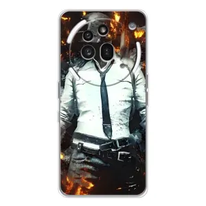 Чохол з картинкою "Герой Pubg" на Nothing Phone (3a) Pro (Man Пубг)