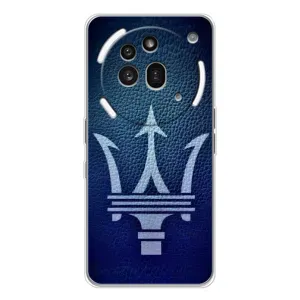 Чехлы с тематикой "Крутые машины" на Nothing Phone (3a) Pro (Лого Maserati)