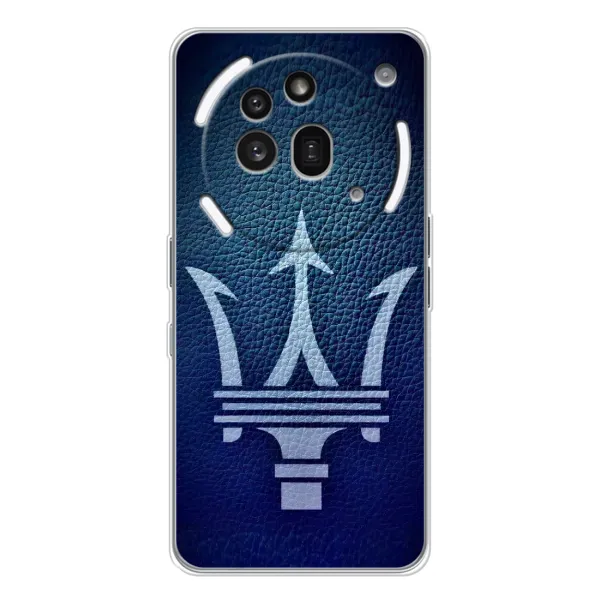 Чехол с рисунком «Лого Maserati» для Nothing Phone (3a) Pro Чехол с рисунком «Лого Maserati» для Nothing Phone (3a) Pro