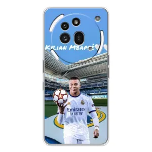 Чехол (TPU) с Футболистом на Nothing Phone (3a) Pro (Mbappe Real)