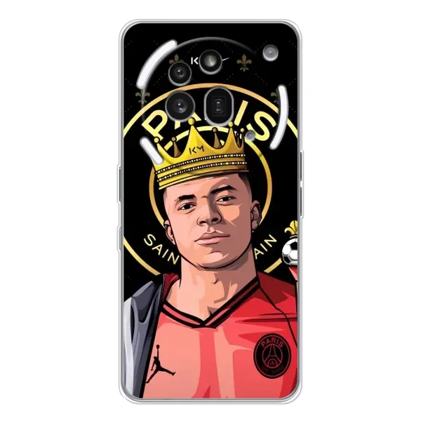 Чехол с рисунком «Mbappe King» для Nothing Phone (3a) Pro Чехол с рисунком «Mbappe King» для Nothing Phone (3a) Pro