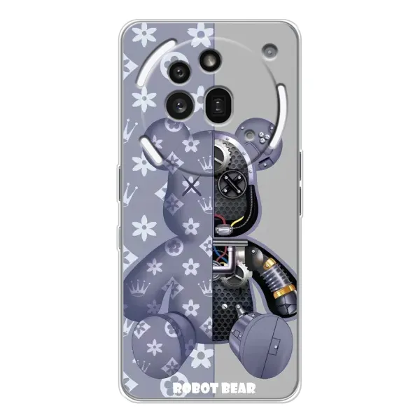 Чехол с рисунком «Медведь Louis Vuitton» для Nothing Phone (3a) Pro