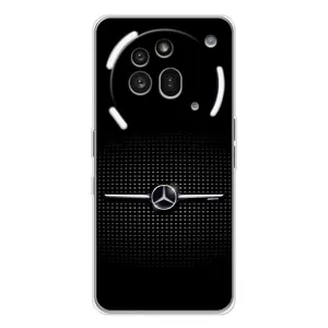 Силиконовый бампер с картинкой машины на Nothing Phone (3a) Pro (Mercedes)