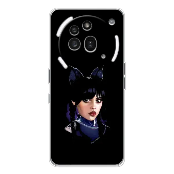 Чехол с рисунком «Милая Уэнсдей» для Nothing Phone (3a) Pro Чехол с рисунком «Милая Уэнсдей» для Nothing Phone (3a) Pro