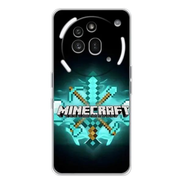 Чехол с рисунком «MineCraft 2» для Nothing Phone (3a) Pro