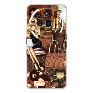 Чехол Стиль Louis Vuitton на Nothing Phone (3a) Pro (Мода Луи Виттон)