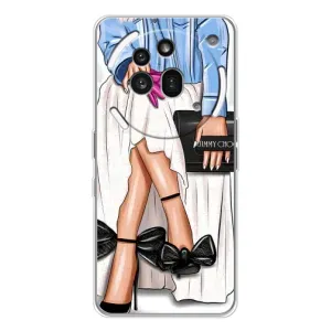 Силиконовый Чехол на Nothing Phone (3a) Pro с картинкой Стильных Девушек (Мода)