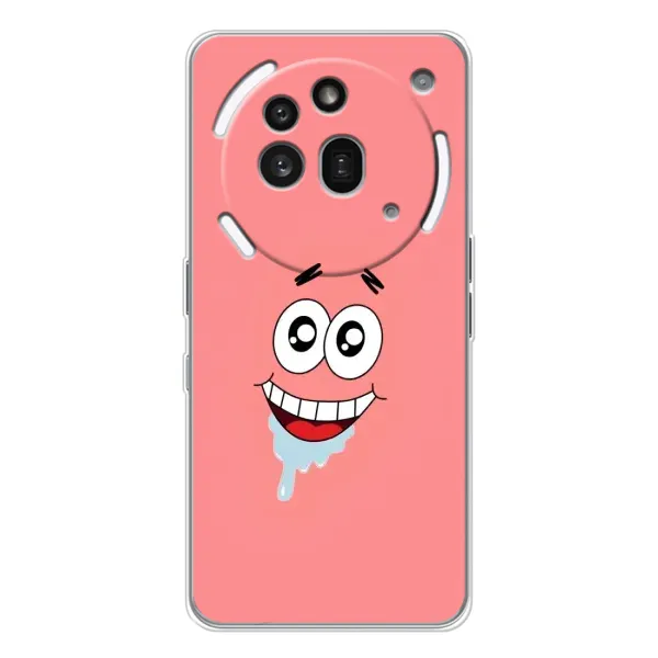 Чехол с рисунком «Мордочка Патрика» для Nothing Phone (3a) Pro Чехол с рисунком «Мордочка Патрика» для Nothing Phone (3a) Pro