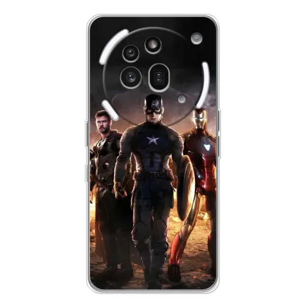 Чехол с рисунком «Мстители» для Nothing Phone (3a) Pro Чехол с рисунком «Мстители» для Nothing Phone (3a) Pro