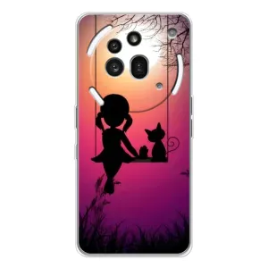 Дівчачий Чохол для Nothing Phone (3a) Pro (На гойдалці)