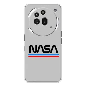 Силиконовый бампер с принтом "Наса" на Nothing Phone (3a) Pro