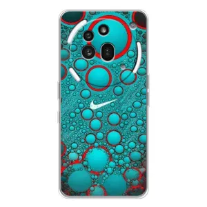 Силиконовый Чехол на Nothing Phone (3a) Pro с картинкой Nike (Найк зеленый)