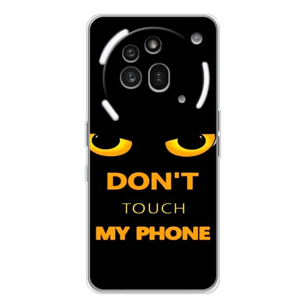 Чехол с рисунком «Не трогай мой телефон» для Nothing Phone (3a) Pro Чехол с рисунком «Не трогай мой телефон» для Nothing Phone (3a) Pro