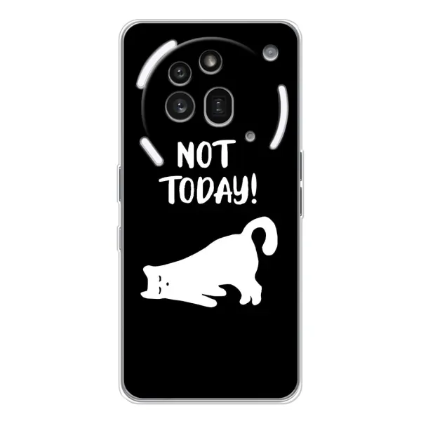 Чехол с рисунком «Not Today» для Nothing Phone (3a) Pro Чехол с рисунком «Not Today» для Nothing Phone (3a) Pro