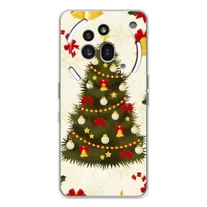 Чехол Новогодняя Елка на Nothing Phone (3a) Pro (Новогодний принт)