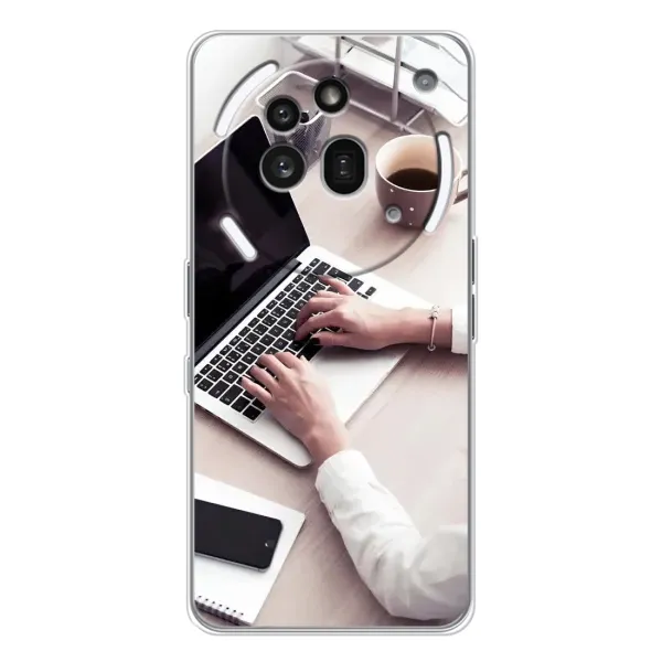 Чехол с рисунком «Офисный работник» для Nothing Phone (3a) Pro Чехол с рисунком «Офисный работник» для Nothing Phone (3a) Pro