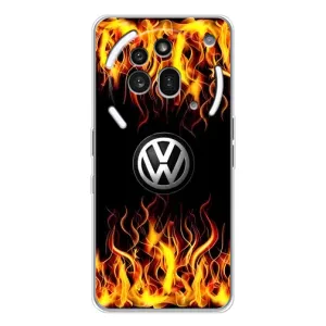Чохол "Фольксваген" для Nothing Phone (3a) Pro (Вогняний Лого)
