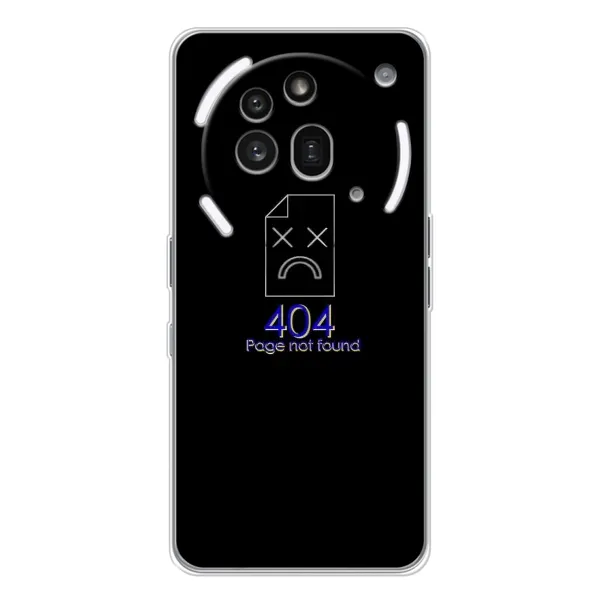 Чехол с рисунком «Ошибка 404» для Nothing Phone (3a) Pro Чехол с рисунком «Ошибка 404» для Nothing Phone (3a) Pro