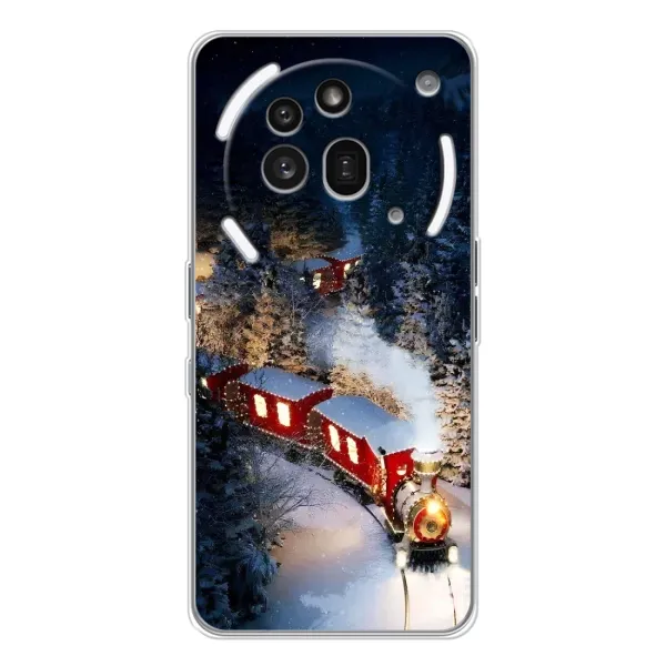 Чехол с рисунком «Поезд» для Nothing Phone (3a) Pro Чехол с рисунком «Поезд» для Nothing Phone (3a) Pro