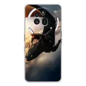 Чехол дракон Беззубик для Nothing Phone (3a) Pro (Полет Беззубика)