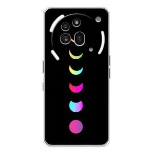 Чехол (ТПУ) с планетами на Nothing Phone (3a) Pro (Полнолуние)