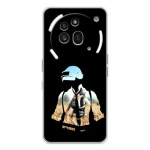 Чохол з картинкою "Герой Pubg" на Nothing Phone (3a) Pro (Пубг мен)