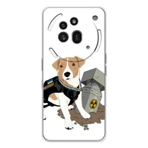 Чехол с принтом Собаки Патрон для Nothing Phone (3a) Pro (Пёс Патрон с ракетой)