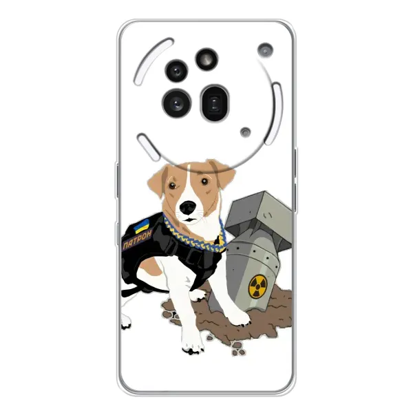 Чехол с рисунком «Пёс Патрон с ракетой» для Nothing Phone (3a) Pro Чехол с рисунком «Пёс Патрон с ракетой» для Nothing Phone (3a) Pro
