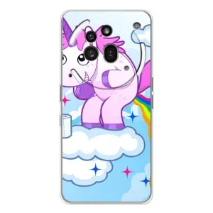 Чохол Unicorn на Nothing Phone (3a) Pro (Веселка Єдиноріга)