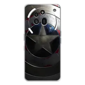 Чохол с Щітом Капітана Америки на Nothing Phone (3a) Pro (Ретро Щит Капітана)