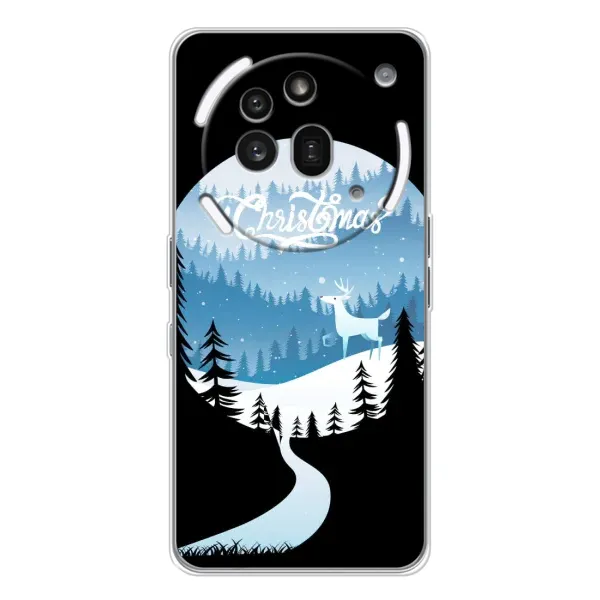 Чехол с рисунком «Рождественский Олень» для Nothing Phone (3a) Pro Чехол с рисунком «Рождественский Олень» для Nothing Phone (3a) Pro