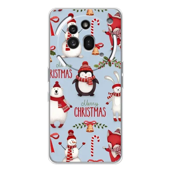 Чехол с рисунком «Рождественский» для Nothing Phone (3a) Pro Чехол с рисунком «Рождественский» для Nothing Phone (3a) Pro