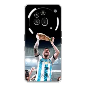 Чохли Лео Мессі Аргентина для Nothing Phone (3a) Pro (Щасливий Мессі)