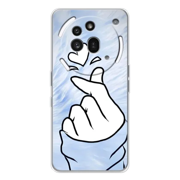 Чехол с рисунком «Сердечка знак» для Nothing Phone (3a) Pro Чехол с рисунком «Сердечка знак» для Nothing Phone (3a) Pro