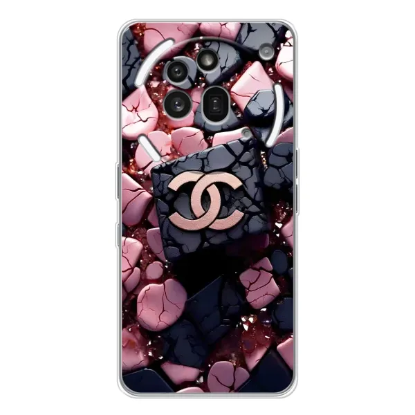 Чехол с рисунком «Шанель» для Nothing Phone (3a) Pro