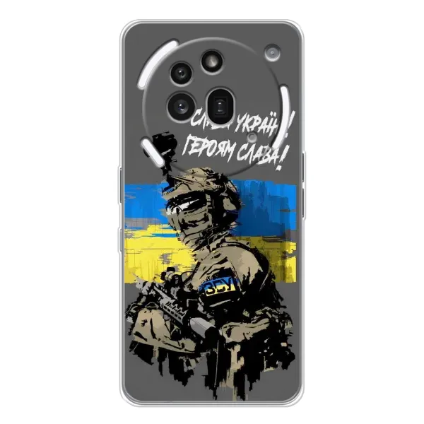 Чехол с рисунком «Слава Украине» для Nothing Phone (3a) Pro