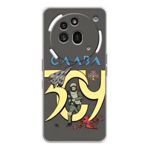 Чохли з принтом (Воїни ЗСУ) для  Nothing Phone (3a) Pro (Слава ЗСУ)