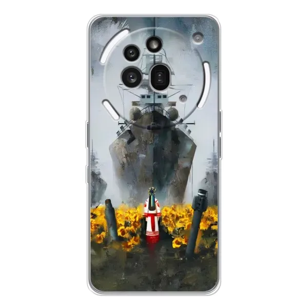 Чехол с рисунком «Смелость» для Nothing Phone (3a) Pro Чехол с рисунком «Смелость» для Nothing Phone (3a) Pro