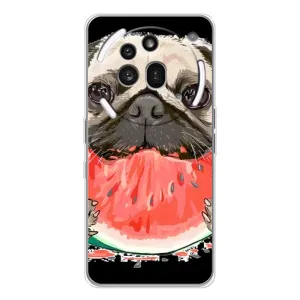 Чохол (ТПУ) Милі песики для Nothing Phone (3a) Pro (Смішний Мопс)