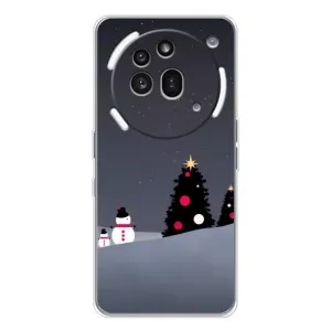 Чехлы на Новый Год Nothing Phone (3a) Pro (Снеговички)
