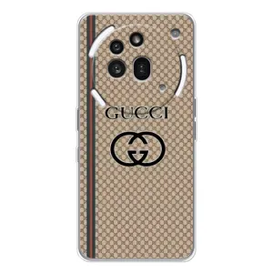 Чохли бренд ГУЧЧІ для Nothing Phone (3a) Pro (Стиль Гуччі)