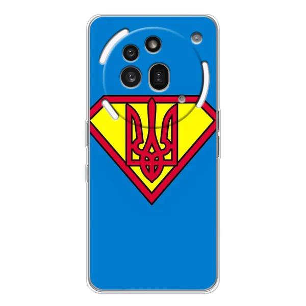 Чехол с рисунком «Super - Герб» для Nothing Phone (3a) Pro Чехол с рисунком «Super - Герб» для Nothing Phone (3a) Pro